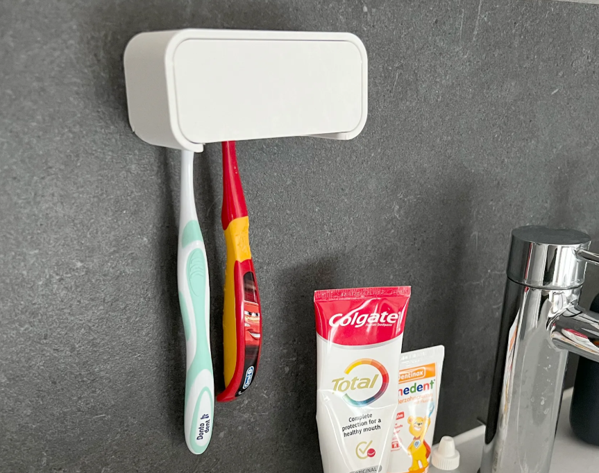 Wall-Mounted Toothbrush Holder